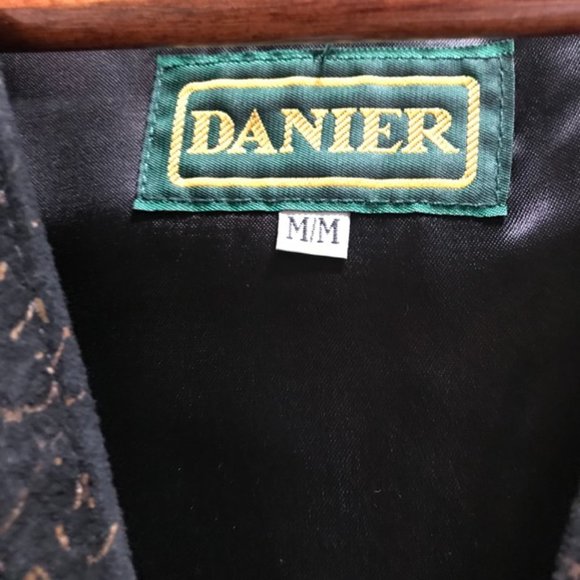 🖤🔥🖤 Gorgeous Vintage Black Leather Danier Cropped Jacket - Picture 10 of 11